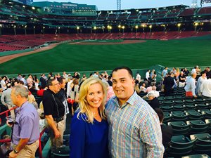 Clifford Law Offices associate Kimberly M. Halvorsen and partner Michael S. Krzak attended the American Association for Justice welcome reception at Fenway Park while attending AAJ Annual Convention in Boston at the end of July. Krzak, then chair and moderator of the AAJ Aviation Law Section, put together a program on Terrorism in Aviation and Related Litigation Issues for the Aviation Law Section Meeting.  Halvorsen spoke on one of the panels regarding conducting written discovery and depositions In Re September 11 Litigation. 